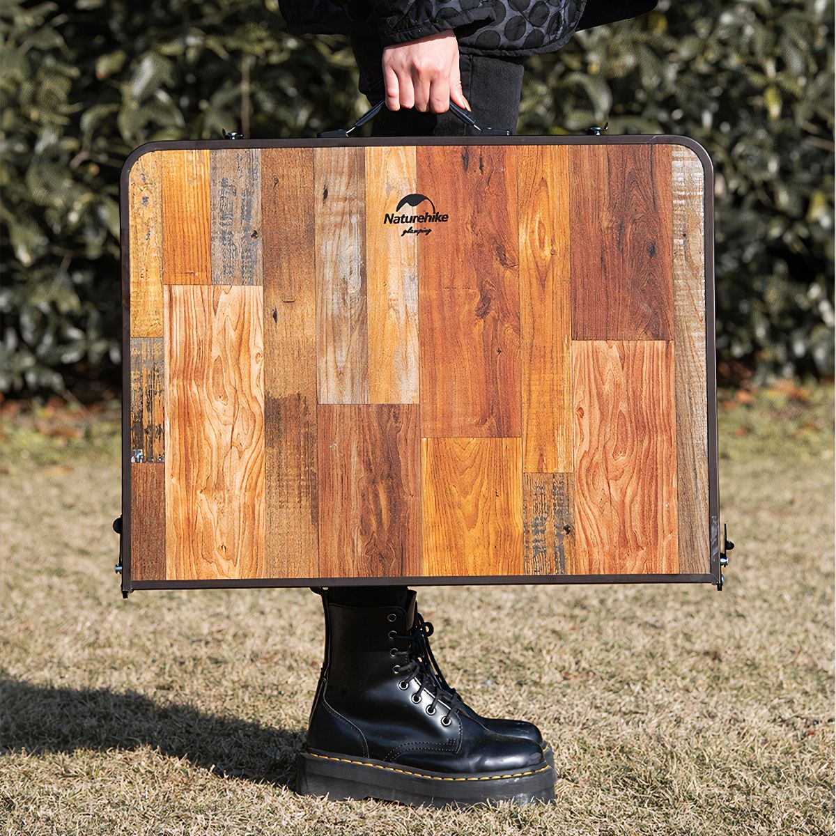  Bàn Gỗ Ép Vintage Có Thể Điều Chỉnh Được Độ Cao NatureHike 