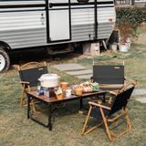  Bàn Gỗ Ép Vintage Có Thể Điều Chỉnh Được Độ Cao NatureHike 