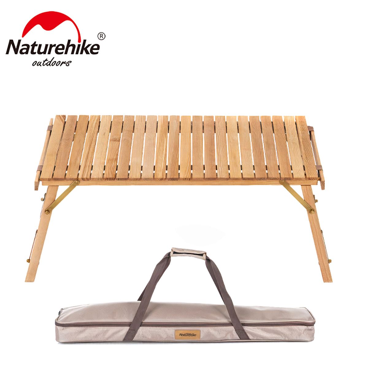  Bàn Gỗ Dã Ngoại Naturehike Gấp Gọn Mang Theo Dễ Dàng 