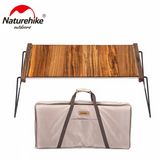  Bàn Gỗ Dã Ngoại Khung Thép IGT Naturhike Glamping 