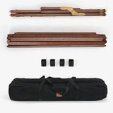  Bàn Cắm Trại Gỗ Kim Cương Cuộn Trứng NatureHike 