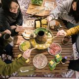  Bàn Cắm Trại Gỗ Kim Cương Cuộn Trứng NatureHike 