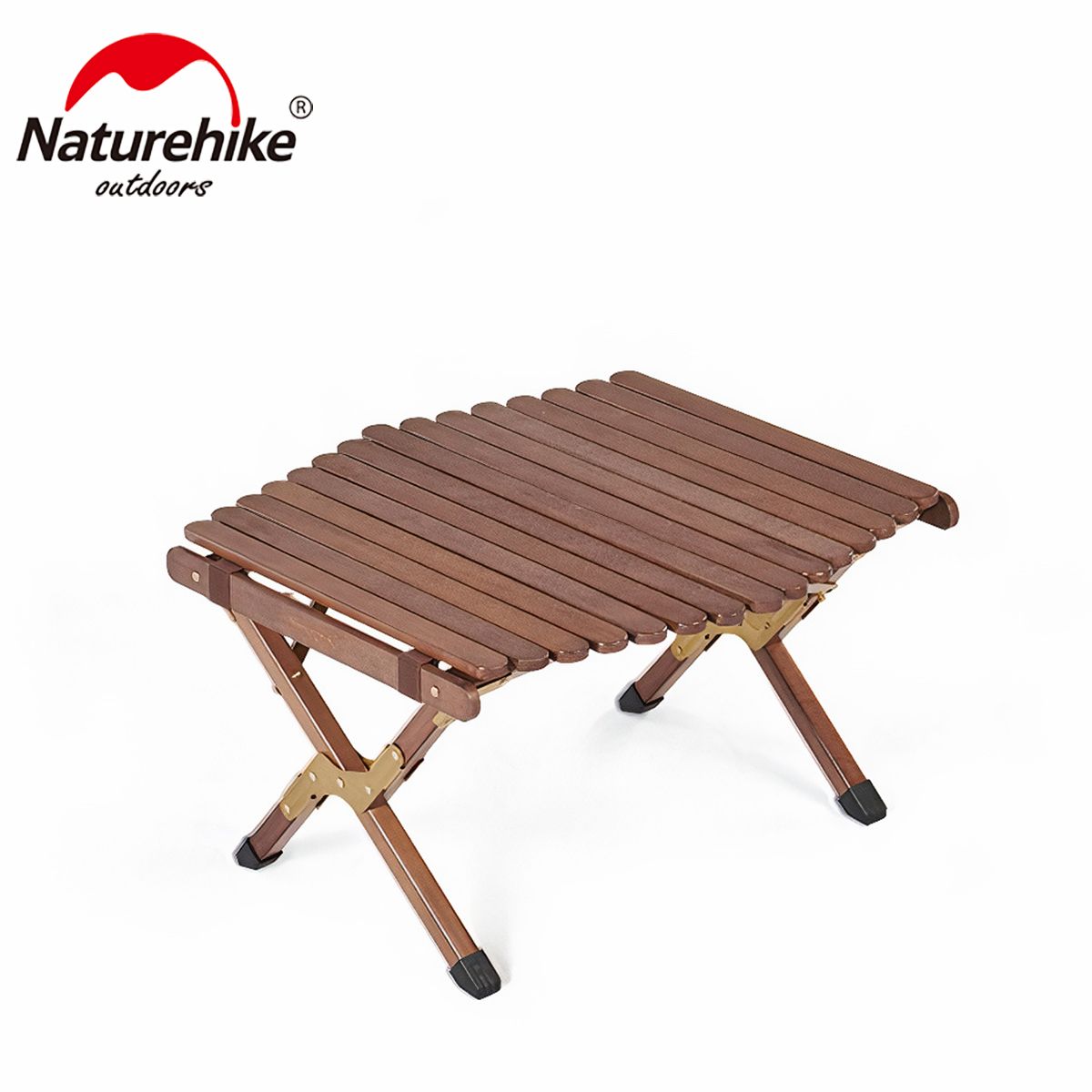  Bàn Cắm Trại Gỗ Kim Cương Cuộn Trứng NatureHike 