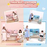  Bàn Học Thông Minh Và Ghế Công Thái Học Cho Trẻ Chilux Smart V (1m2 và 1m ) 