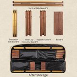  Bàn Gỗ Cắm Trại Glamping Sang Trọng Naturehike 