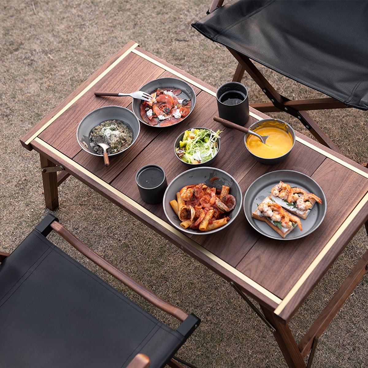  Bàn Gỗ Cắm Trại Glamping Sang Trọng Naturehike 