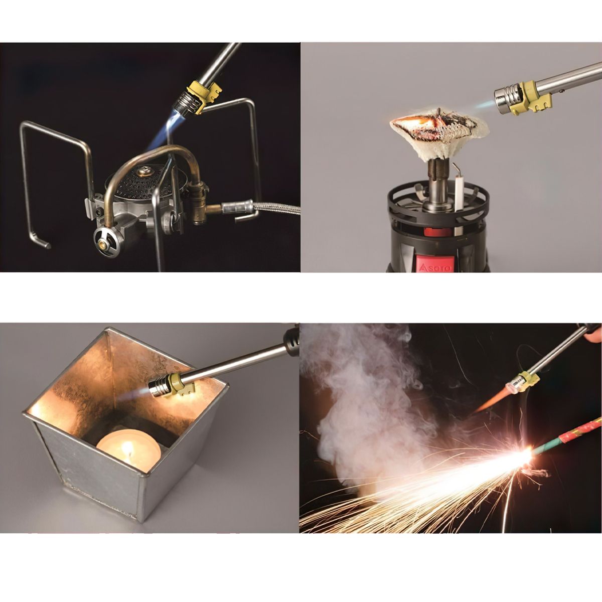  Bật Lửa Cắm Trại Du Lịch Soto Slide Gas Torch 