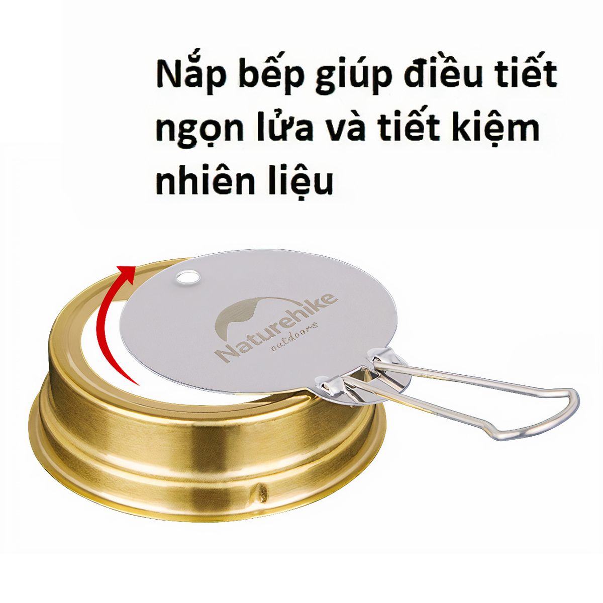  Bếp Cồn Dã Ngoại, cắm trại, Đi Phượt Mini NatureHike 