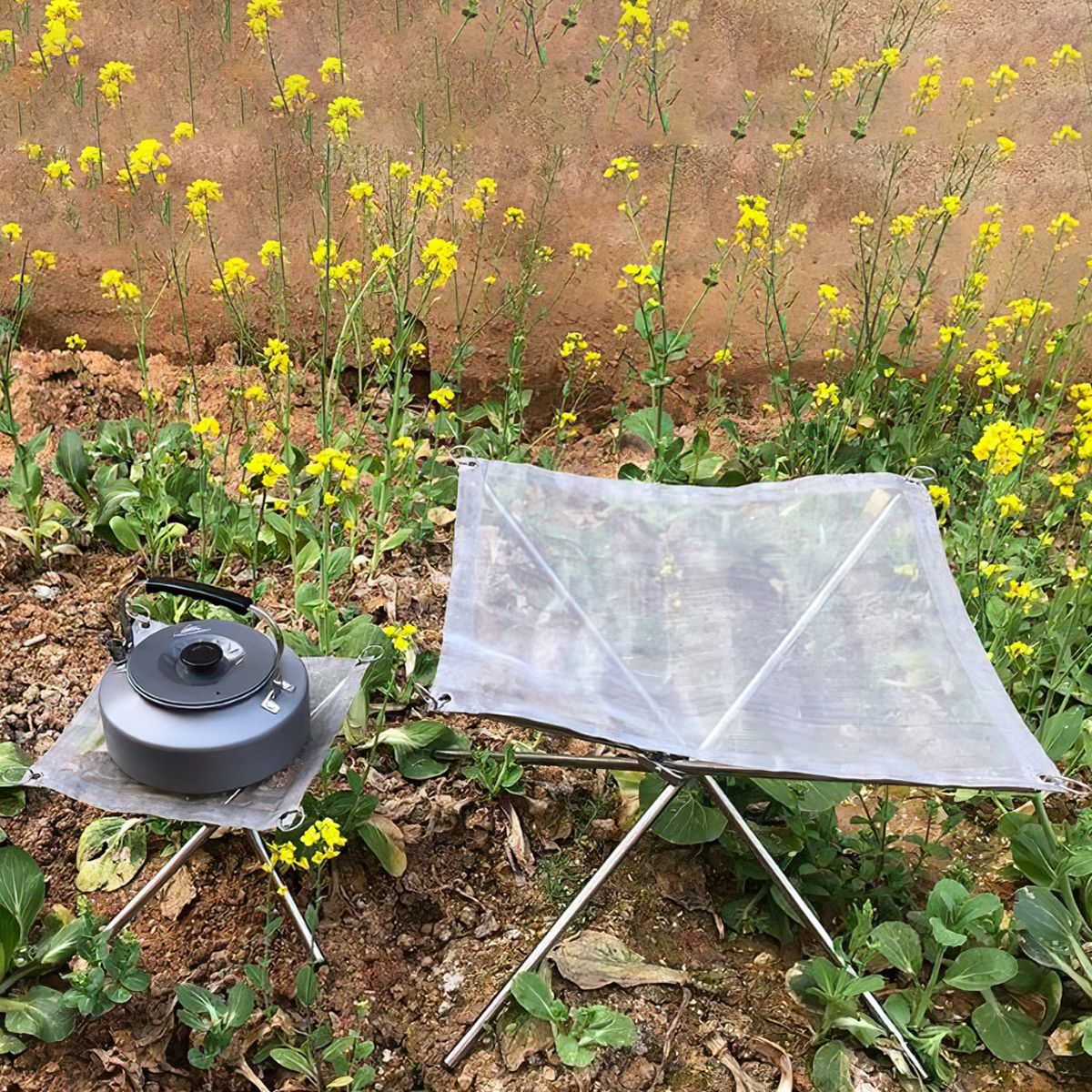  Bếp Củi/Than Ngoài Trời Cắm Trại Campingmoon MT-011 