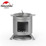  Bếp Củi Mini Cắm Trại Chất Liệu Titanium Naturehike 
