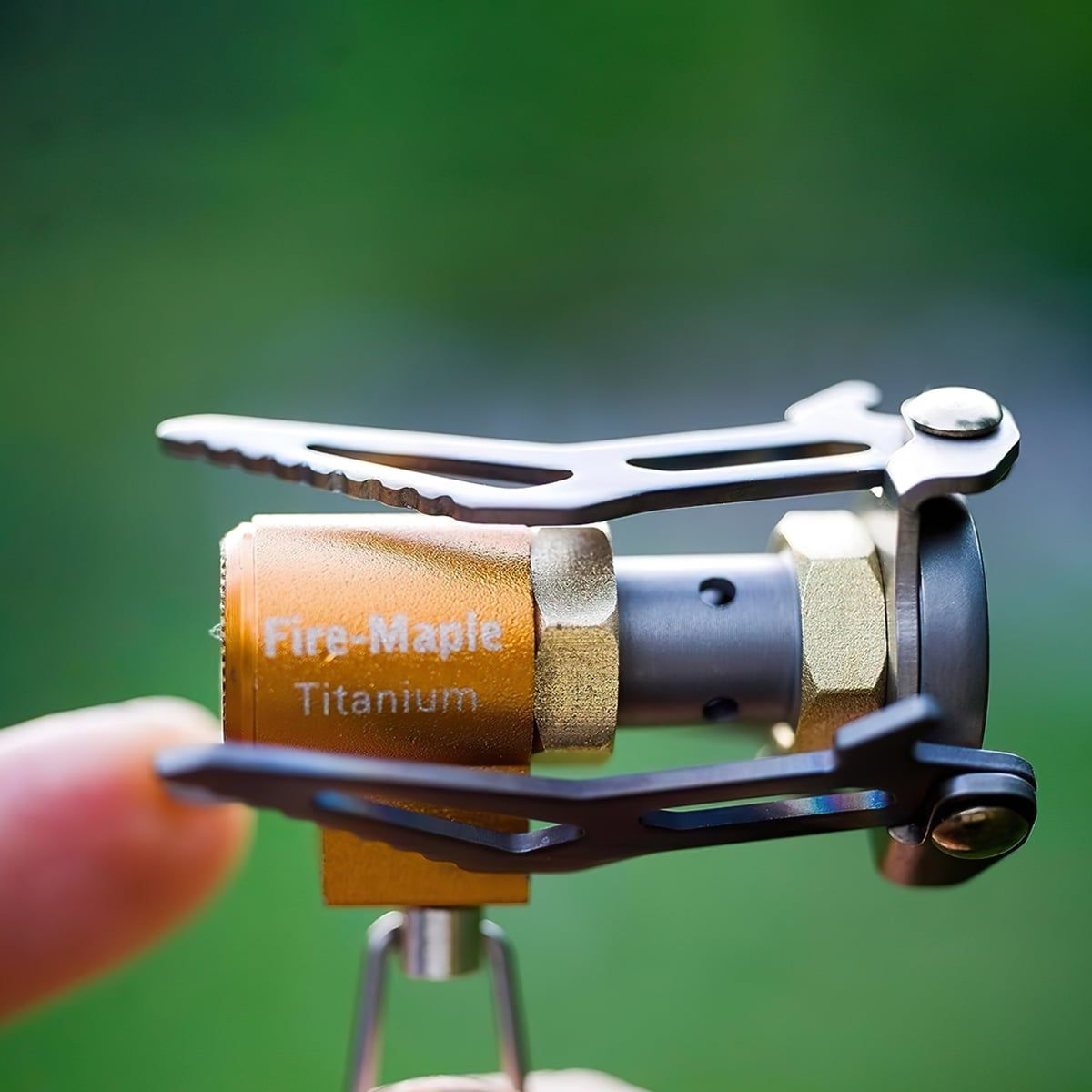  Bếp Ga Gấp Gọn Cắm Trại Titanium Siêu Nhẹ Fire Maple FMS-300T 