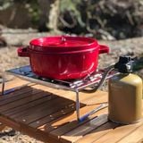  Bếp Gas Cắm Trại Du Lịch Snowpeak Flat Burner 