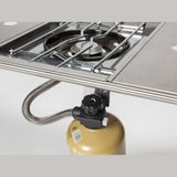  Bếp Gas Cắm Trại Du Lịch Snowpeak Flat Burner 