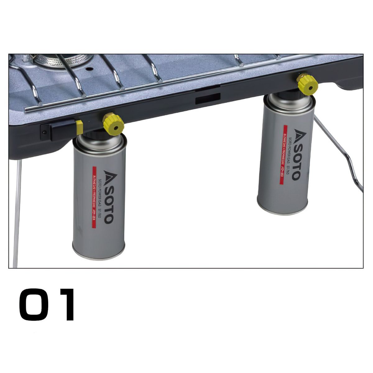  Bếp Gas Cắm Trại Du Lịch Soto High Power 2 Burner 