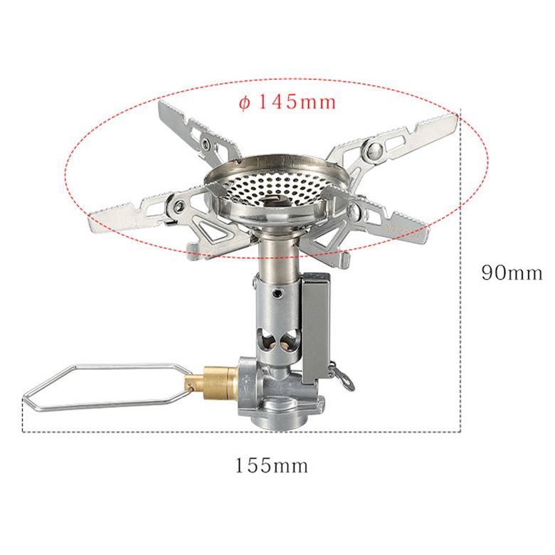  Bếp Gas Dã Ngoại Gấp Gọn Campingmoon Gas Stove XD-2F 