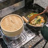  Naturehike Bếp Gas Đôi Cắm Trại Glamping Xếp Gọn NH22RJ001 
