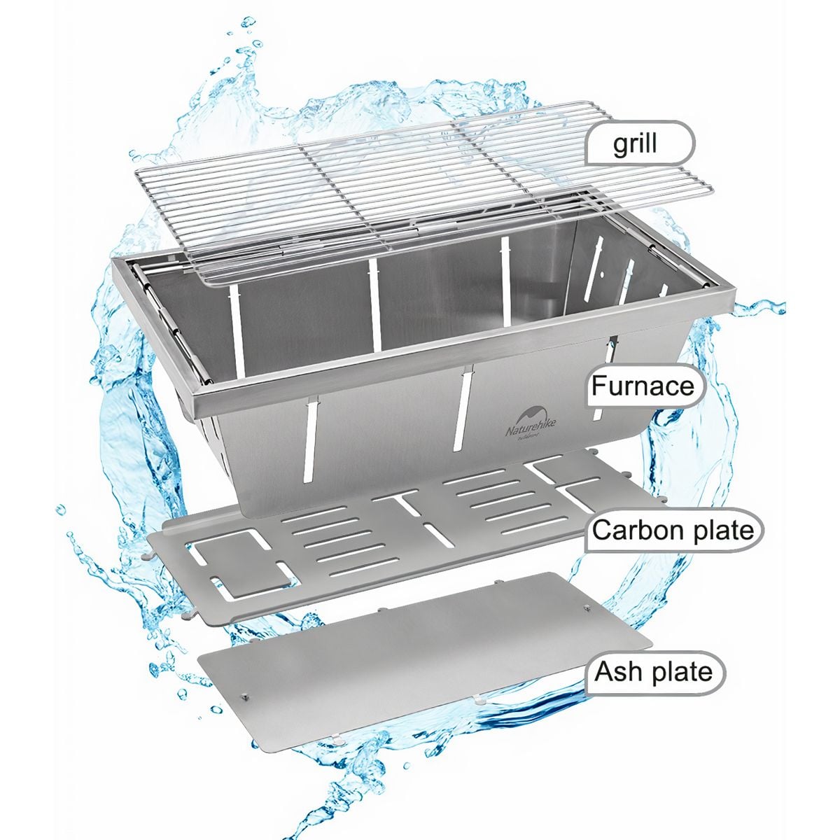  Bếp Nướng Dùng Mang Theo Cắm Trại - Dã Ngoại Naturehike 