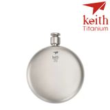  Bình Rượu Keith Titanium Round Flask 130ml 