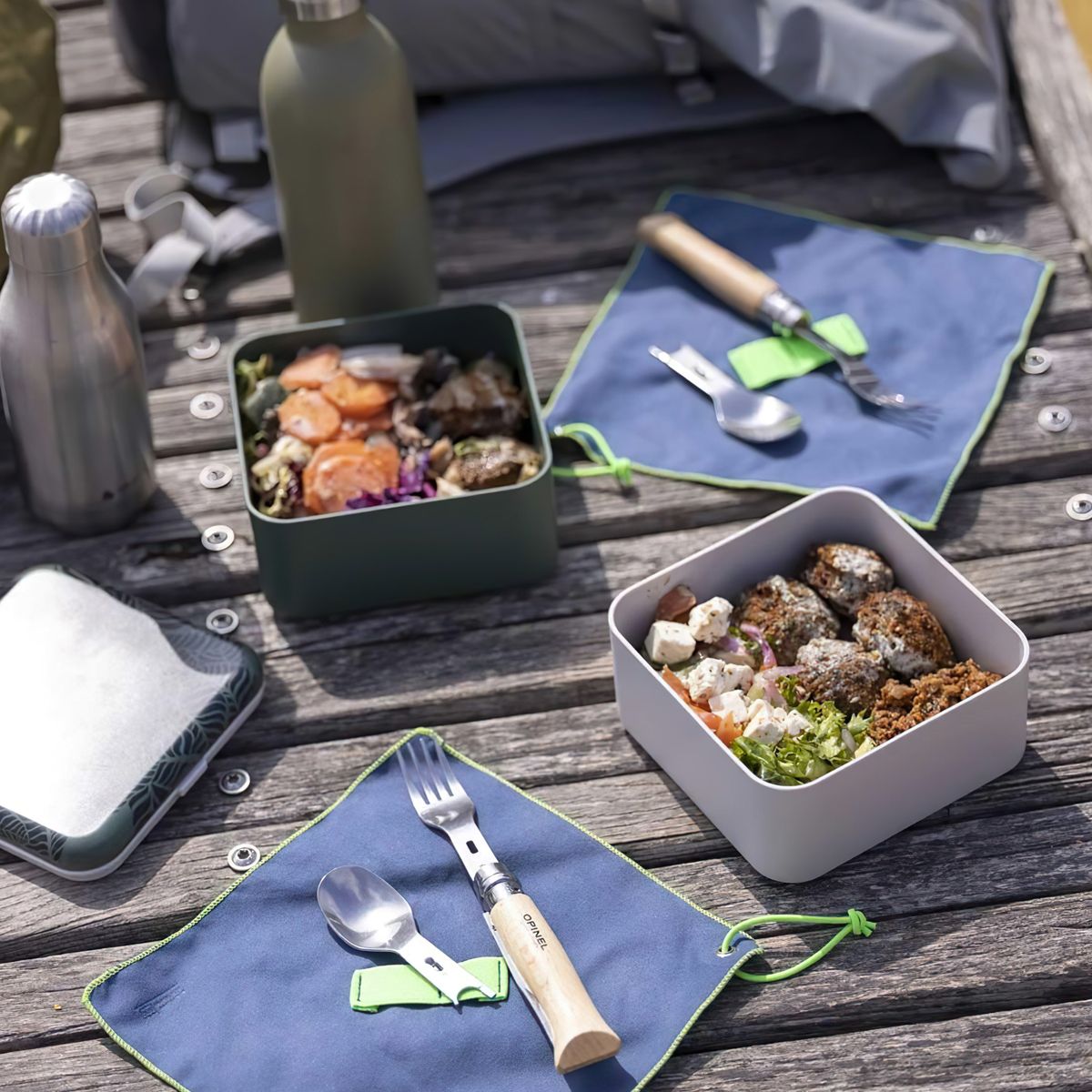  Bộ Dao Muỗng Nĩa Cắm Trại Opinel Picnic+ No.8 