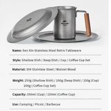  Bộ Dụng Cụ Ăn Uống Cắm Trại Dã Ngoại Naturehike 