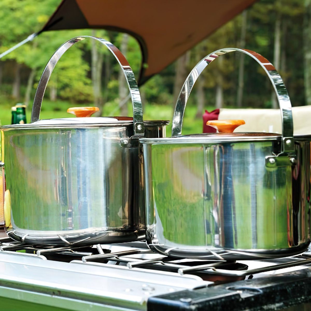  Bộ Nồi Nấu  Cắm Trại Du Lịch Snowpeak Field Cooker Pro.1 