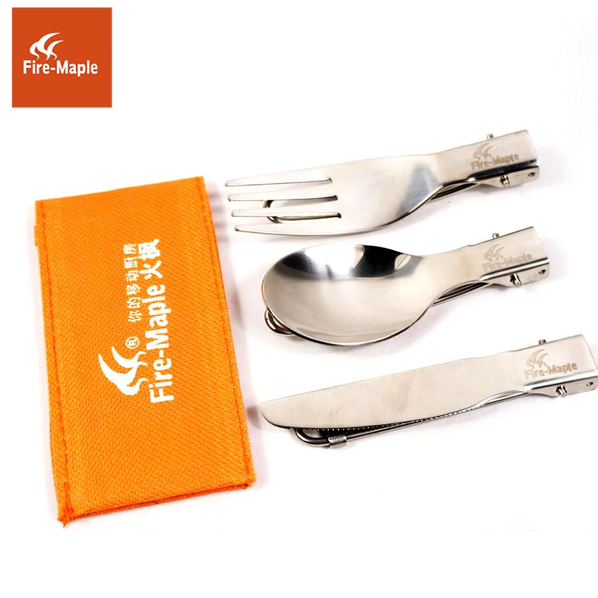  Bộ Thìa - Dao - Dĩa inox Fire Maple FMT-803 