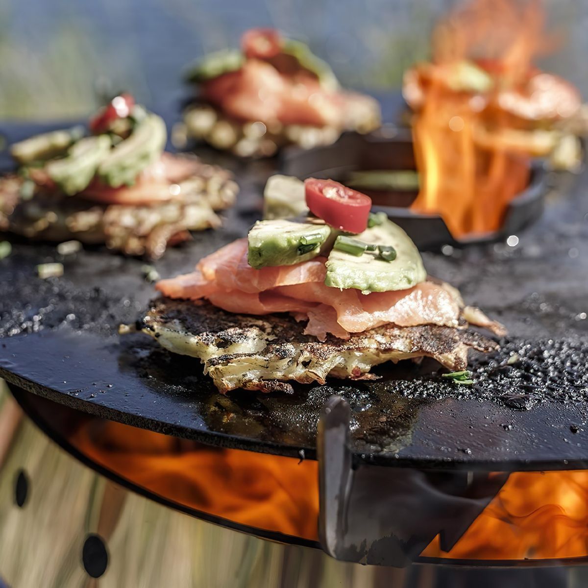 Bộ Vỉ Nướng Cho Bếp Petromax Atago Griddle Plate 