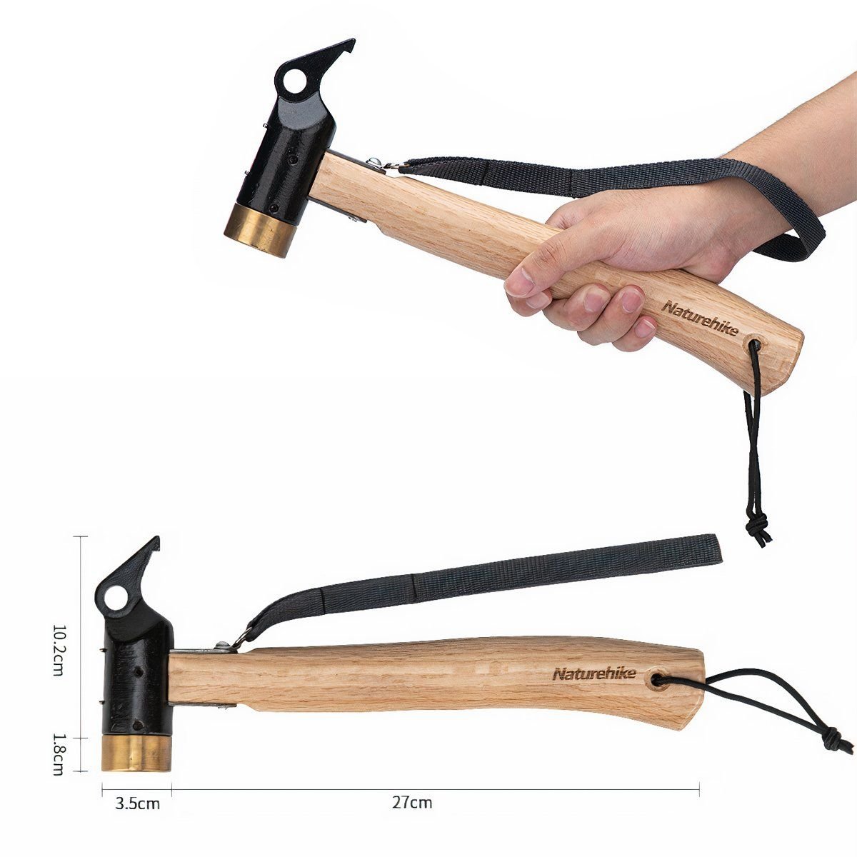  Búa Cầm Tay Đa Năng Cắm Trại – Dã Ngoại Naturehike 