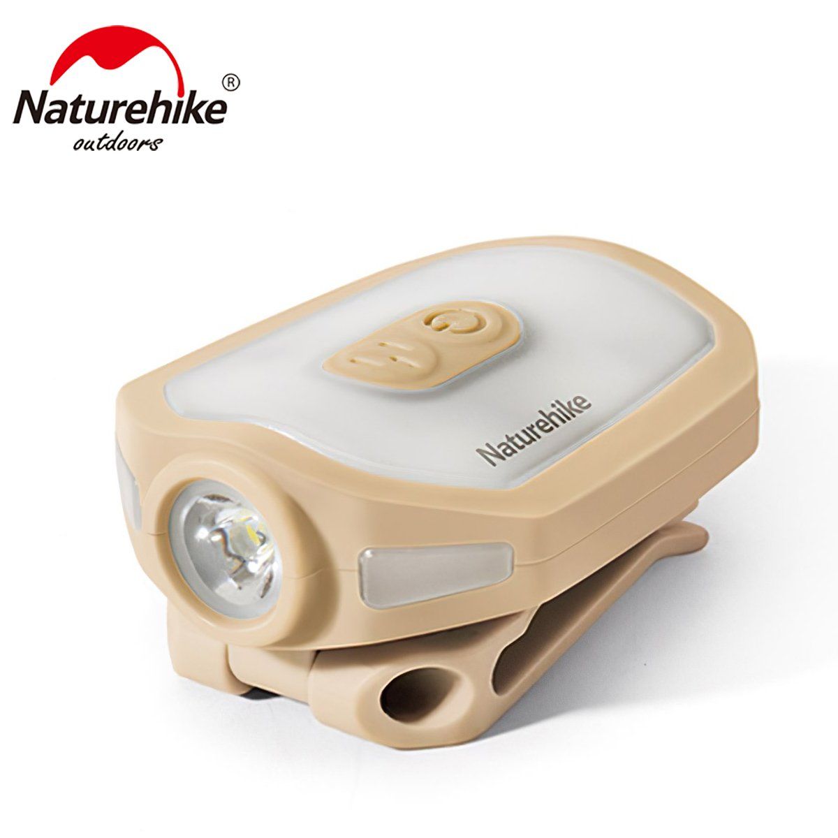  Đèn Pin Kẹp Mũ Câu Cá Dã Ngoại Naturehike Outdoor Clip Hat Lamp 