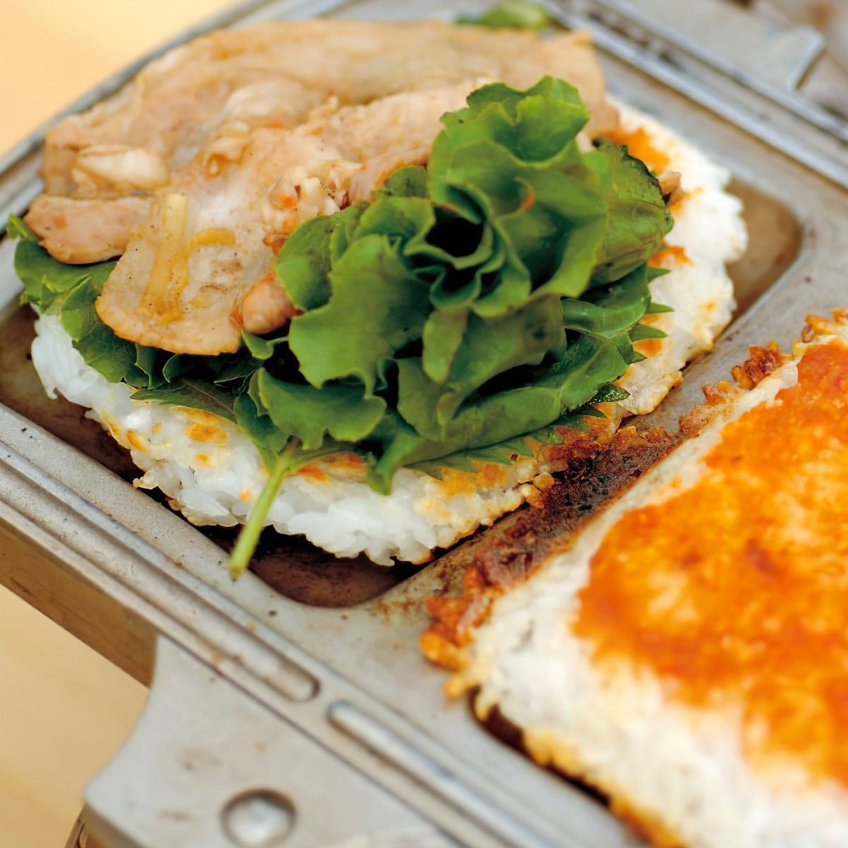  Kẹp Làm Bánh Cắm Trại Du Lịch Snowpeak Hot Sandwich Cooker Tramesino Gr-009R 