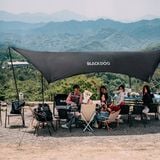  Tăng Cắm Trại Du Lịch Phủ Bạc Lục Giác Blackdog Hexagon Tarp Silver Coated 