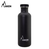  Chai Nước Inox Cắm Trại Laken Basic Steel 1L Nắp Nhựa 