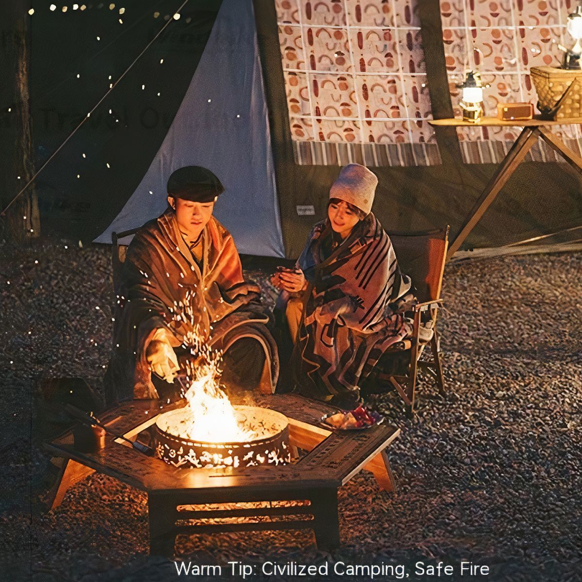  NatureHike CNH22JU017 Chăn chống cháy cắm trại dã ngoại 