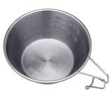  Chén Cắm Trại Du Lịch Snowpeak Titanium Shera Cup 
