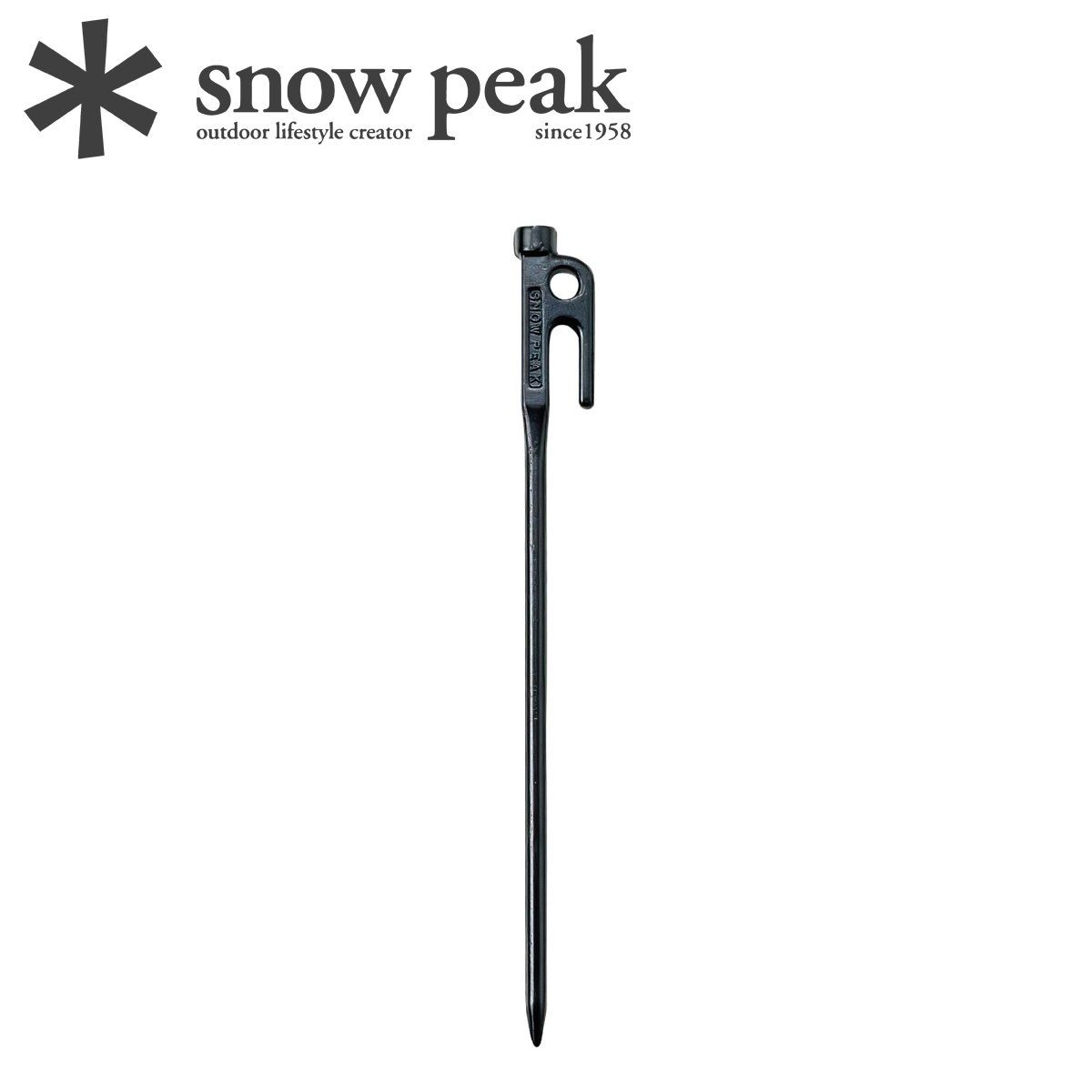  Cọc Lều Cắm Trại Du Lịch Snowpeak Solid Stake 30cm 