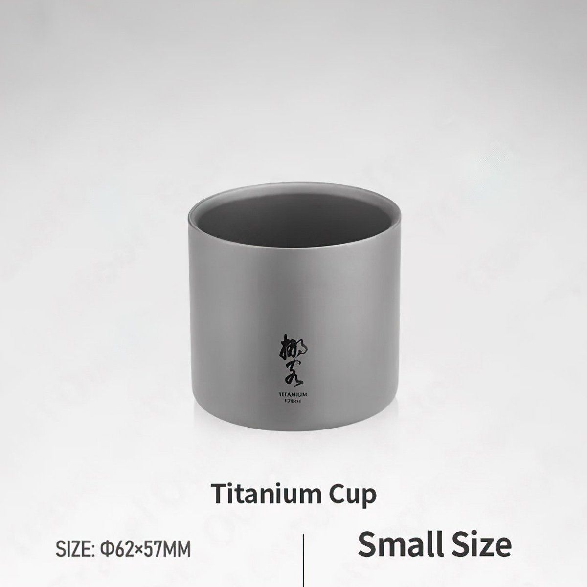  Cốc Cắm Trại Titanium Naturehike NH20CJ019 Cốc 2 Lớp 