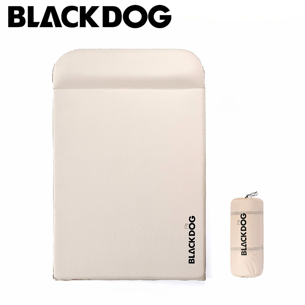  Đệm Tự Bơm Hơi Kèm Gối Cắm Trại Blackdog Thicken Sponge Self Inflatable Sleeping Pad With Pillow 