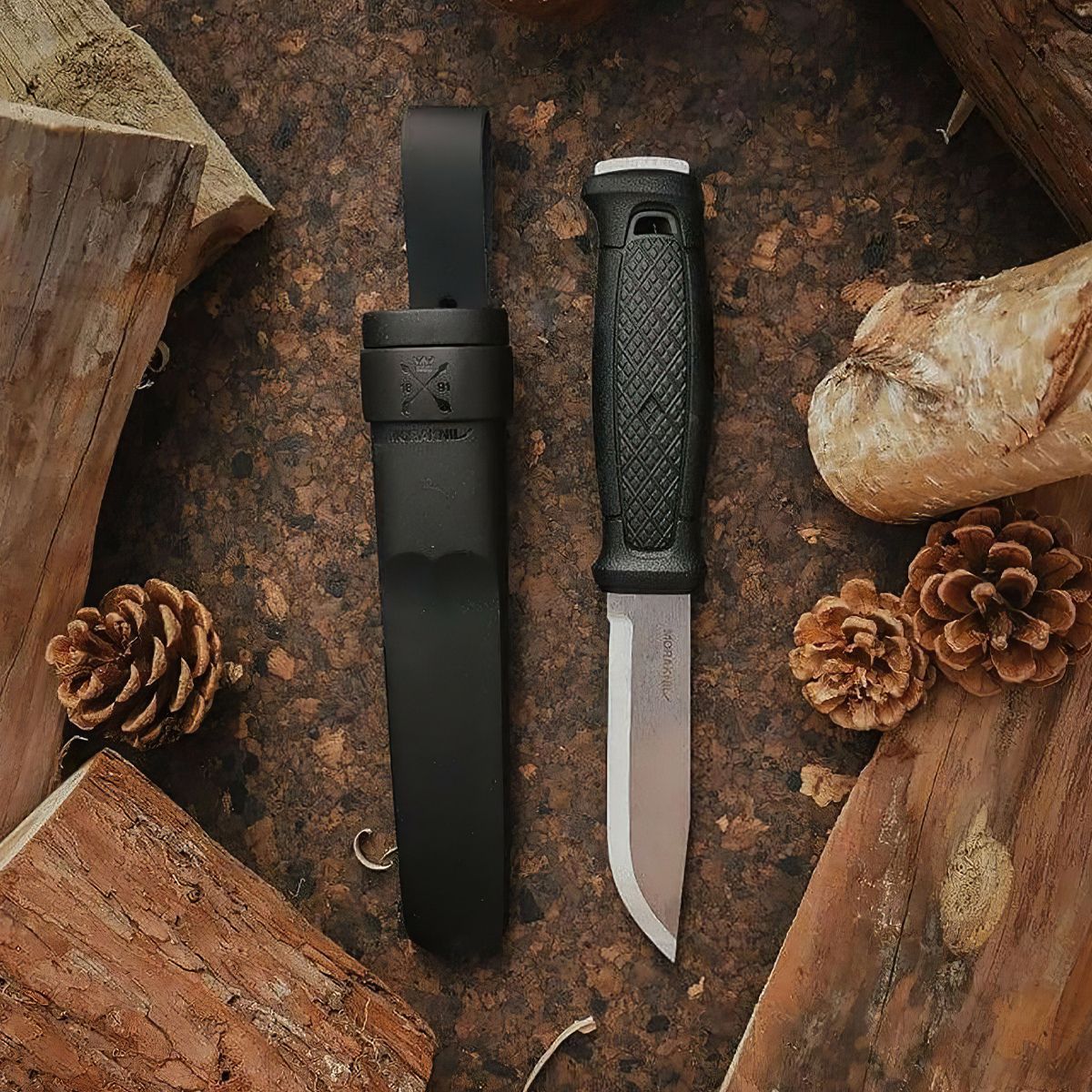  Dao Cắm Trại Morakniv Kansbol Polymer Sheath 