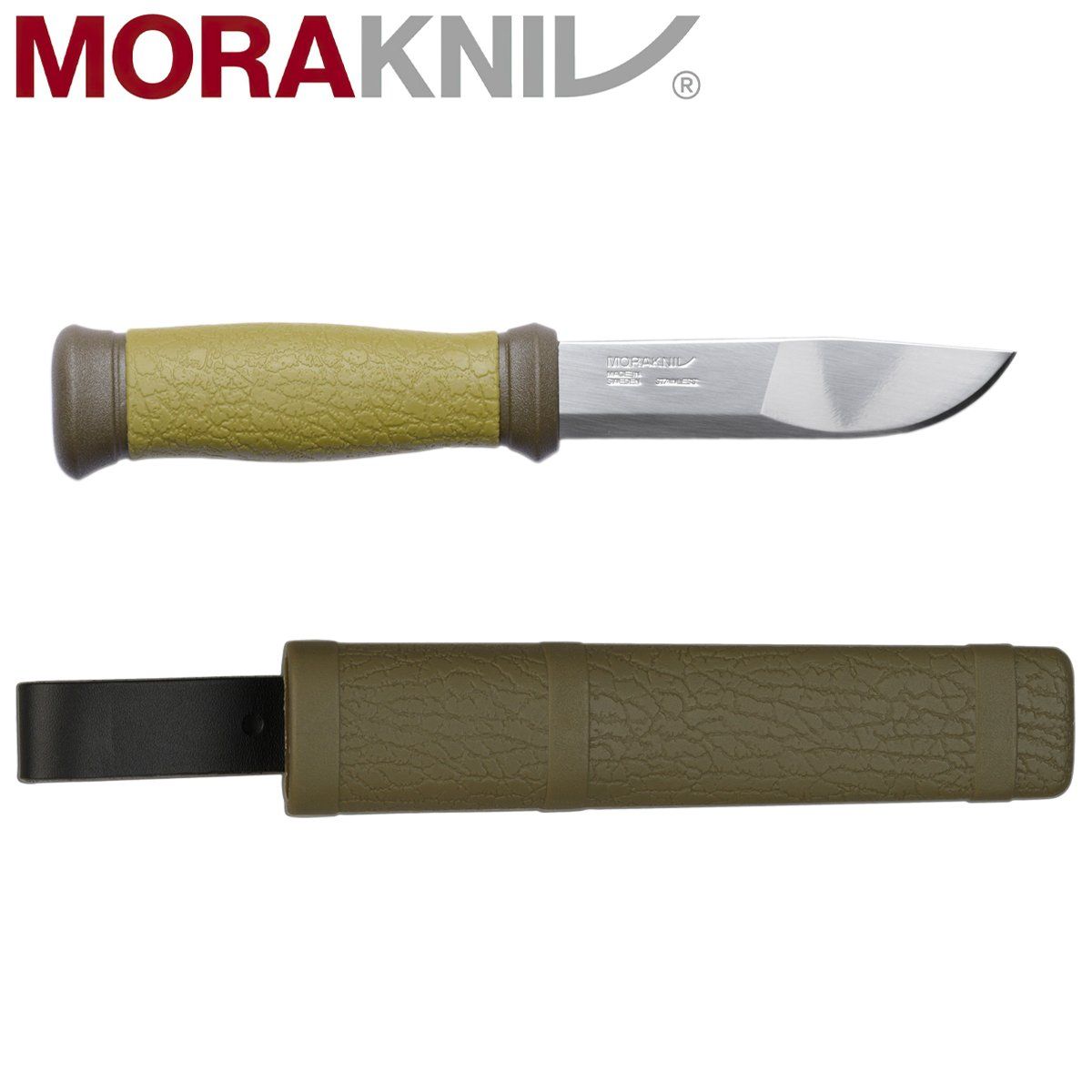  Dao Cắm Trại Morakniv Mora 2000 Stainless Steel 