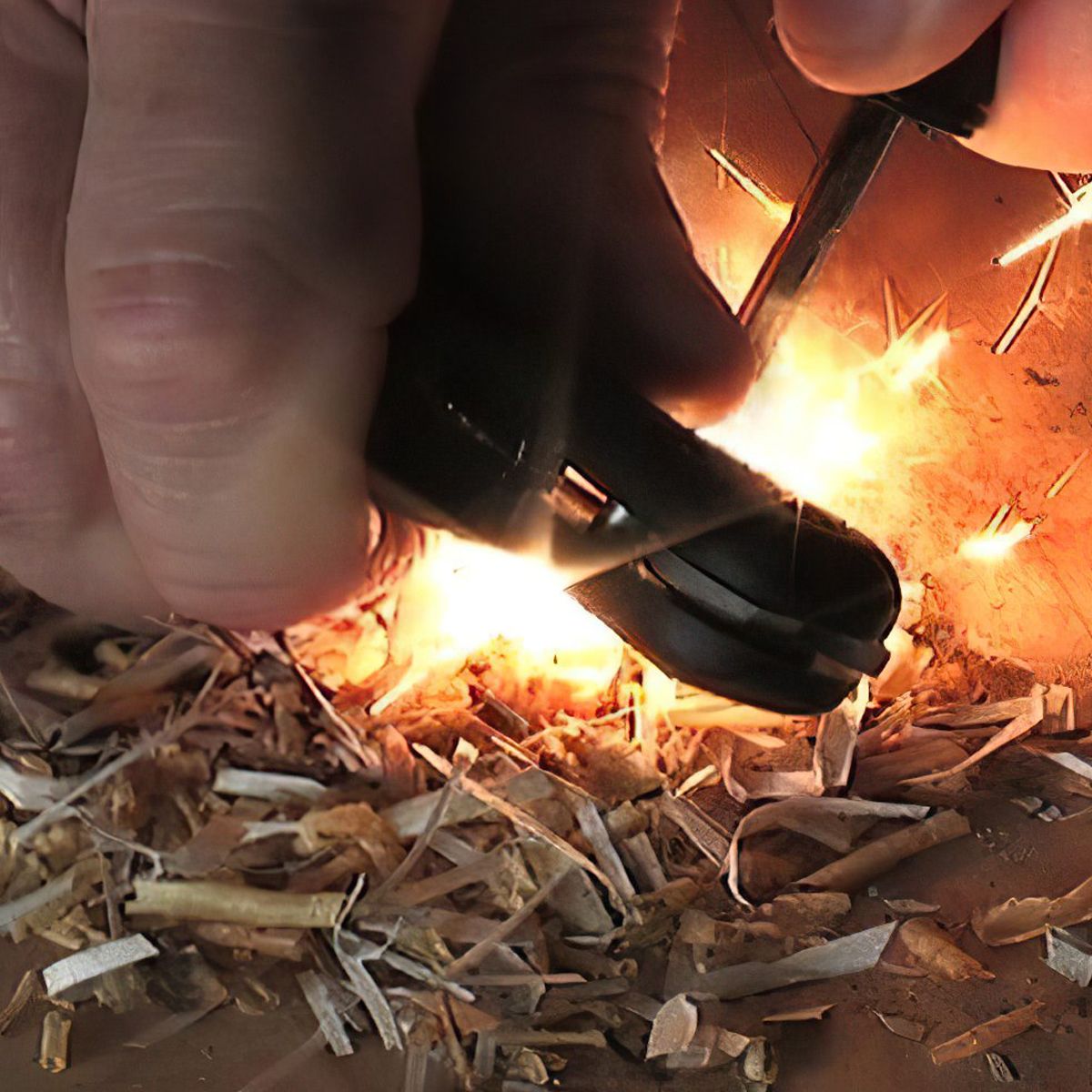  Dao Xếp Cắm Trại Đa Năng Tool Logic Slpro 2 W/ Fire Starter 
