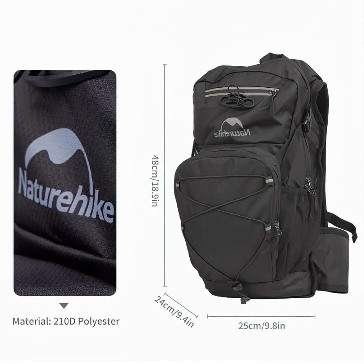  Naturehike Ba Lô Xe Đạp Thể Thao Cắm Trại CNK2300BB011 ( Kèm túi nước ) 