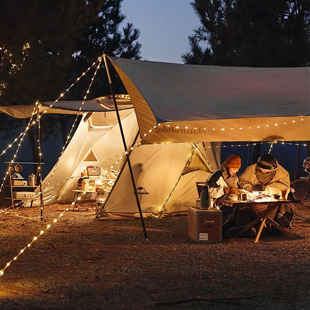  Dây LED Cắm Trại - Du Lịch Trang Trí Lều Trại Naturehike 