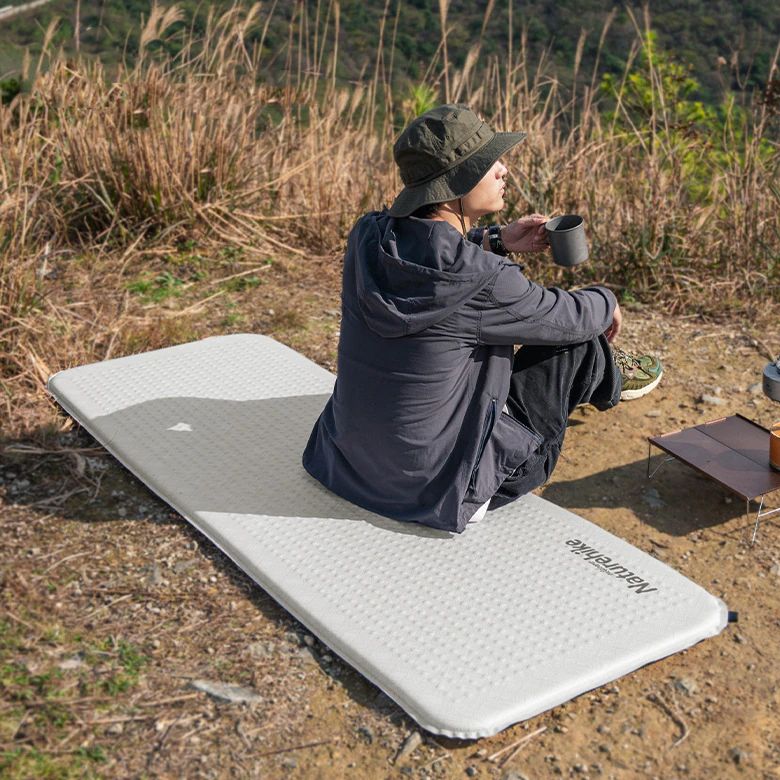  Đệm Cắm Trại Tự Bơm Hơi Naturehike Ultralight Pad 