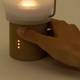  Đèn Cắm Trại Du Lịch Snowpeak Home&Camp Lantern Khaki 