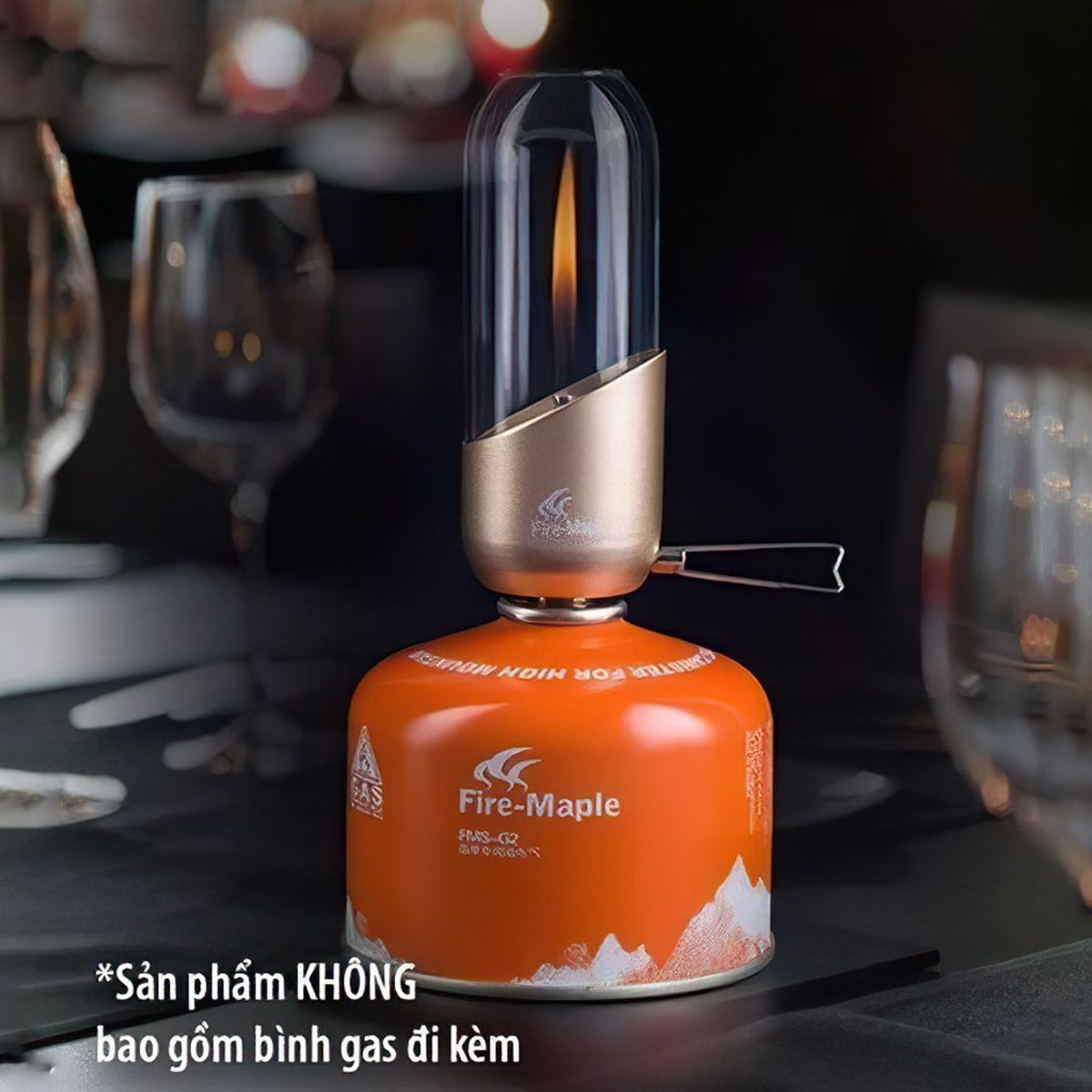  Đèn Gas Cắm Trại Fire Maple Orange Gas Lantern FM-001 