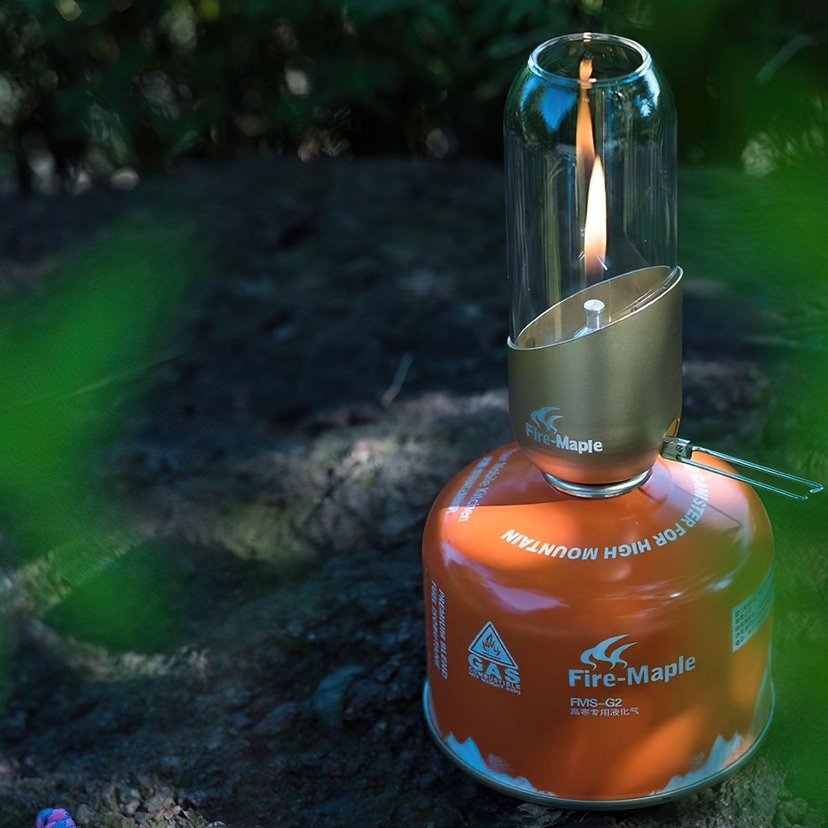  Đèn Gas Cắm Trại Fire Maple Orange Gas Lantern FM-001 