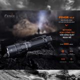  Đèn Pin Cắm Trại Siêu Sáng Fenix Pd40R V3.0 