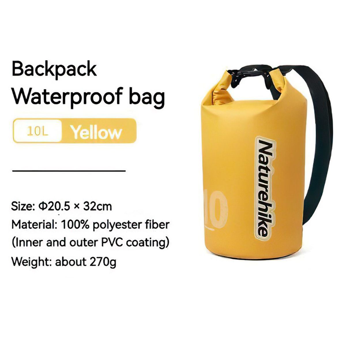  Túi Đồ Khô Cắm Trại 10L - 15L – 25L Naturehike 