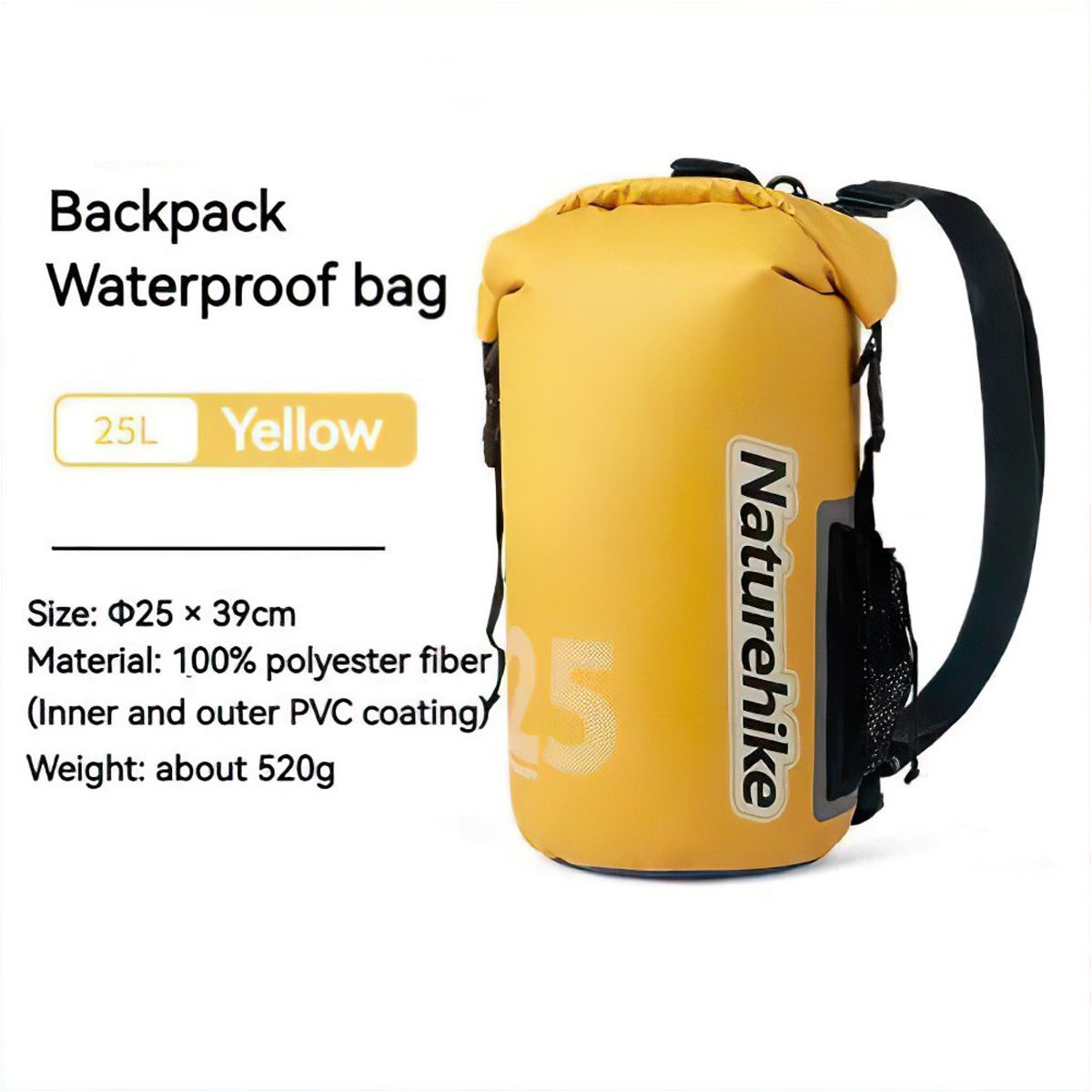  Túi Đồ Khô Cắm Trại 10L - 15L – 25L Naturehike 