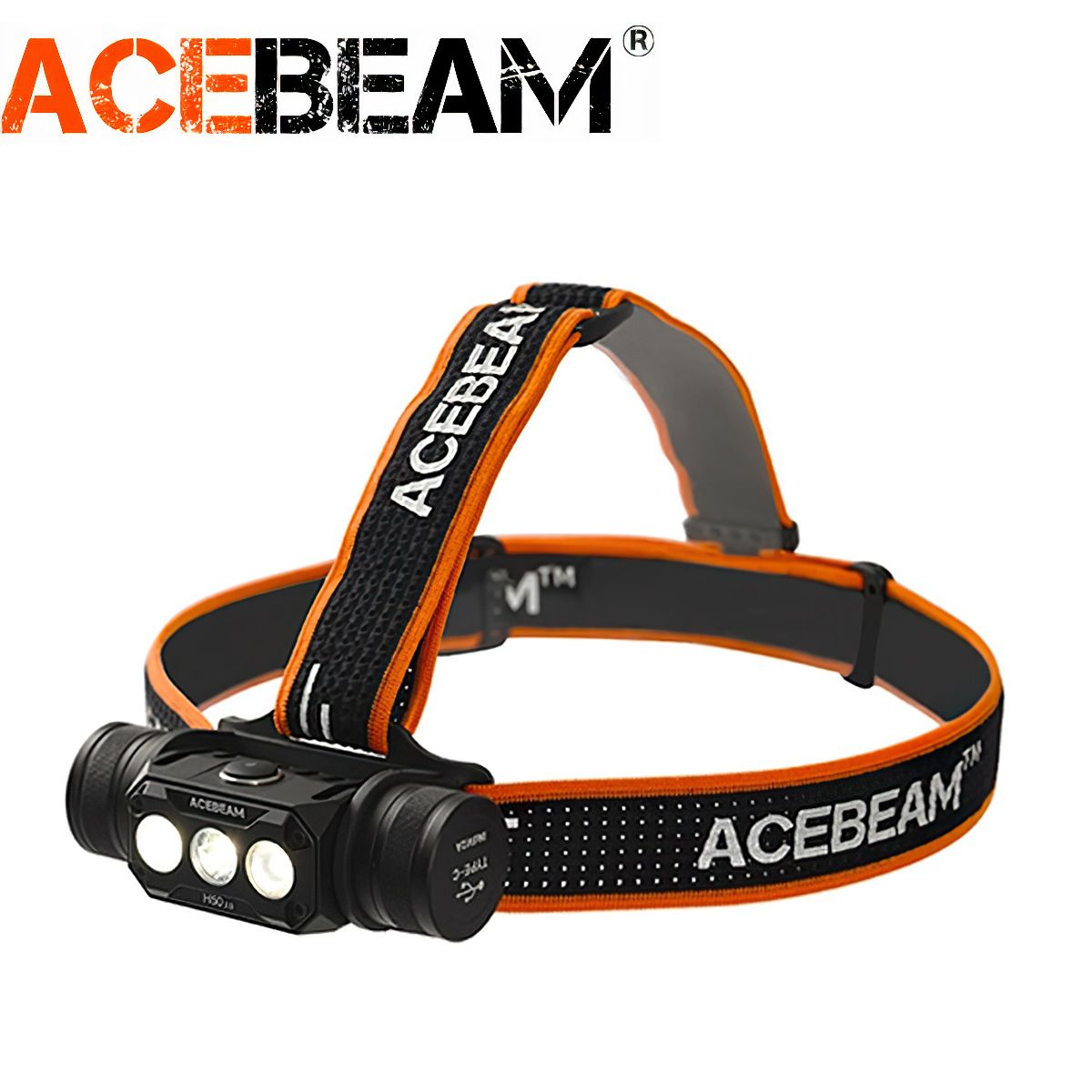  Đèn Pin Cắm Trại Du Lịch Đội Đầu ACEBEAM H50 V2.0 Sáng 2000 Lumen Chiếu Xa 141M (Kèm Pin) 